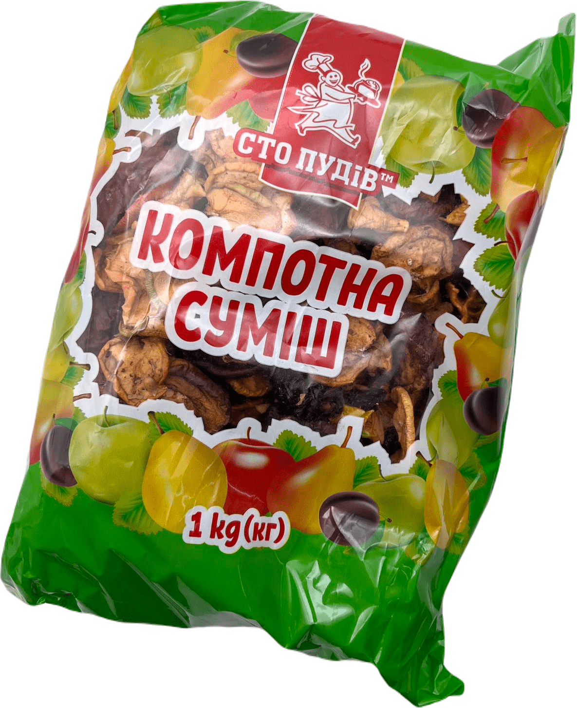 Суміш сухофруктів Сто пудів, 1кг