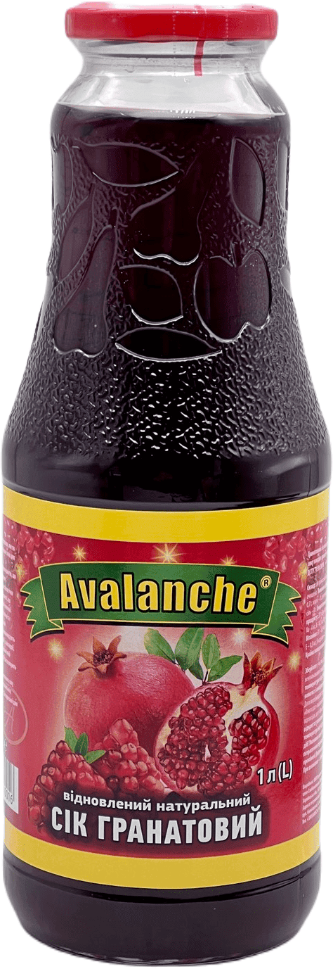 Сік гранатовий “Avalanche”, 1л