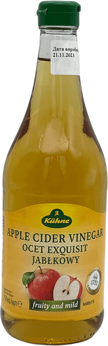 Оцет яблучний Kuhne, 750мл