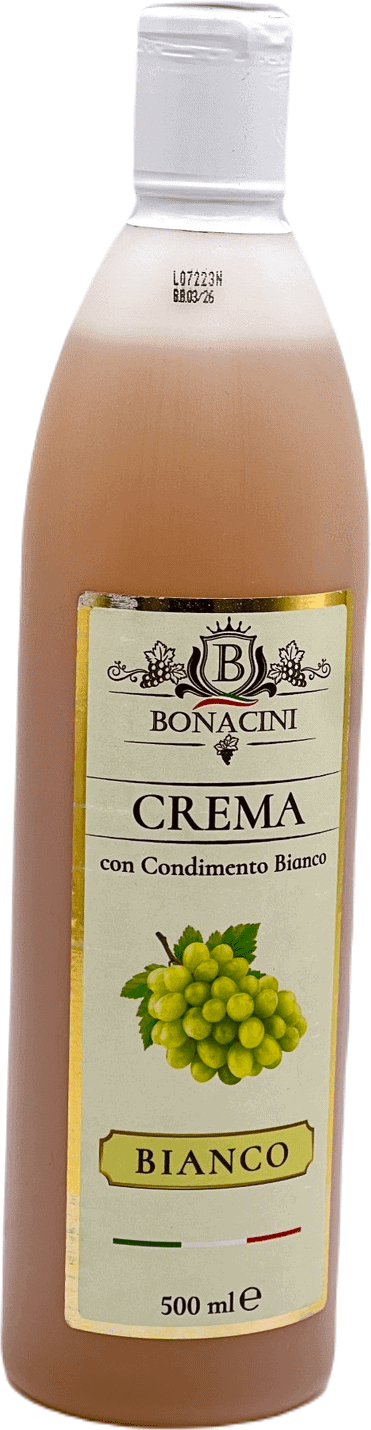 Білий виноградний бальзамічний крем Crema Bonacini, 500мл