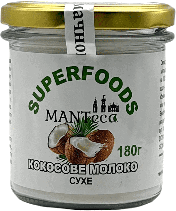 Кокосове молоко в банці Мантека, 180г