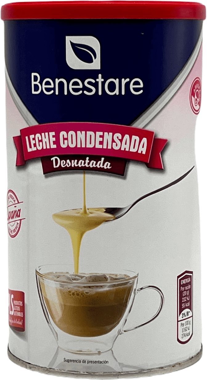 Згущене молоко Benestare Desnatada 1%, 1035 г