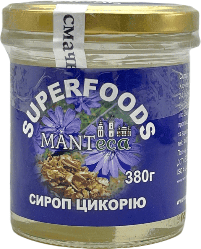 Сироп цикорію Мантека, 380г