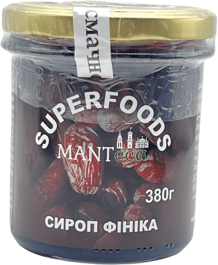 Фініковий сироп (без цукру) Мантека, 380г