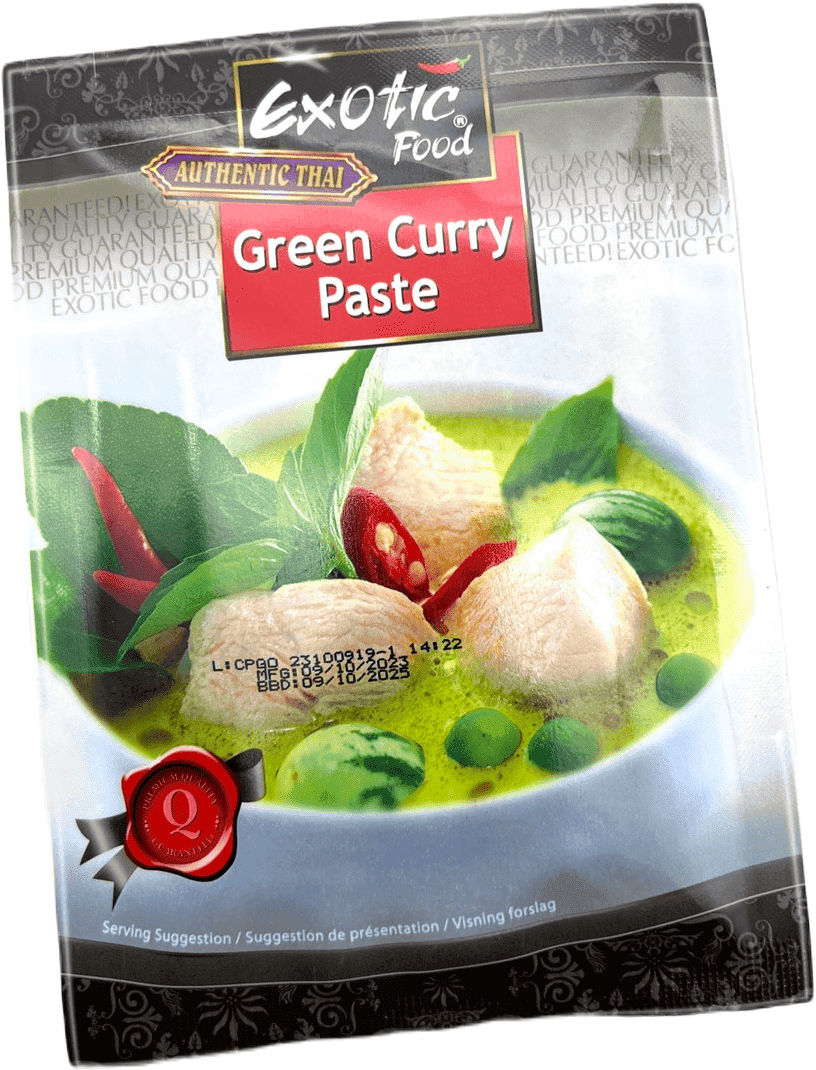 Паста Каррі зелена Exotic Food, 50г