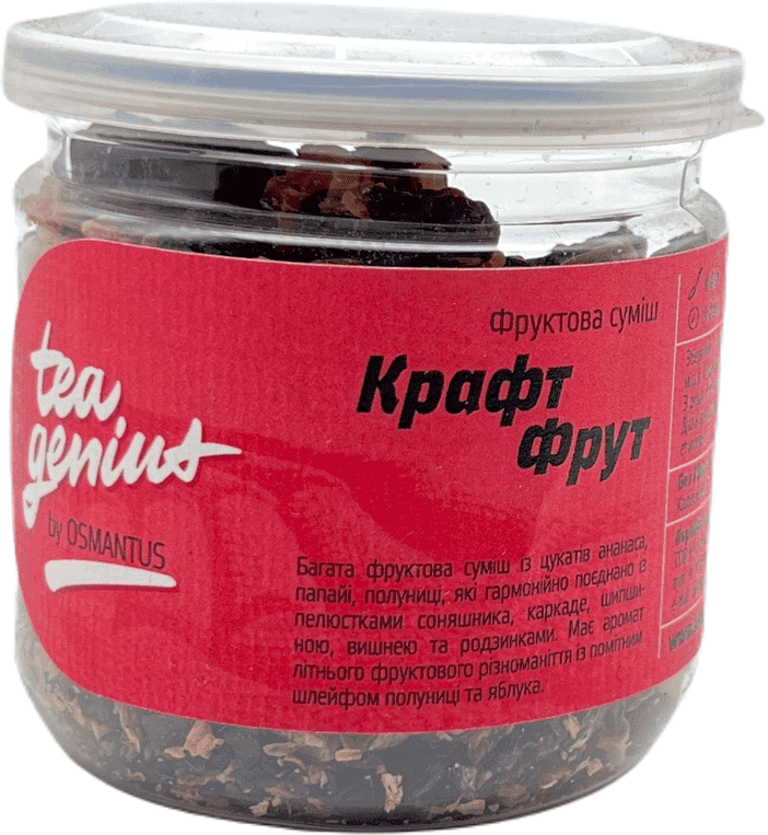 Фруктовий чай “Крафт фрут” TM Tea Genius, 100г