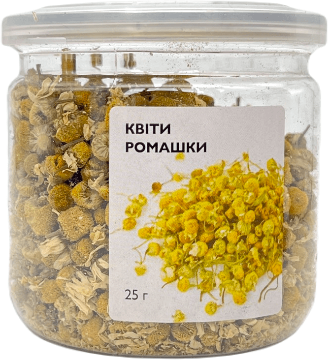 Ромашка сушена в банці, 25г
