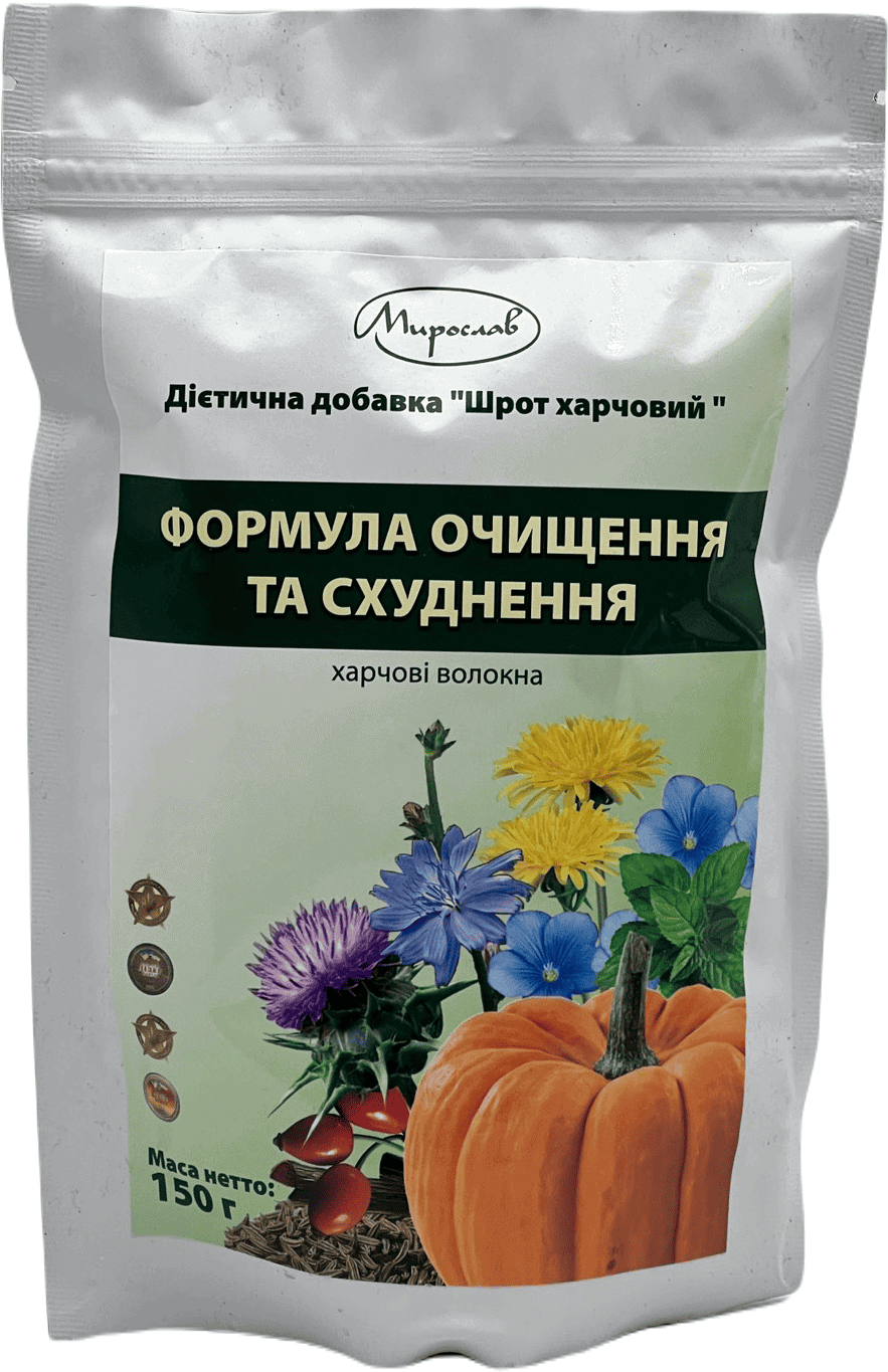 Клітковина Формула очищення і схуднення, 150г