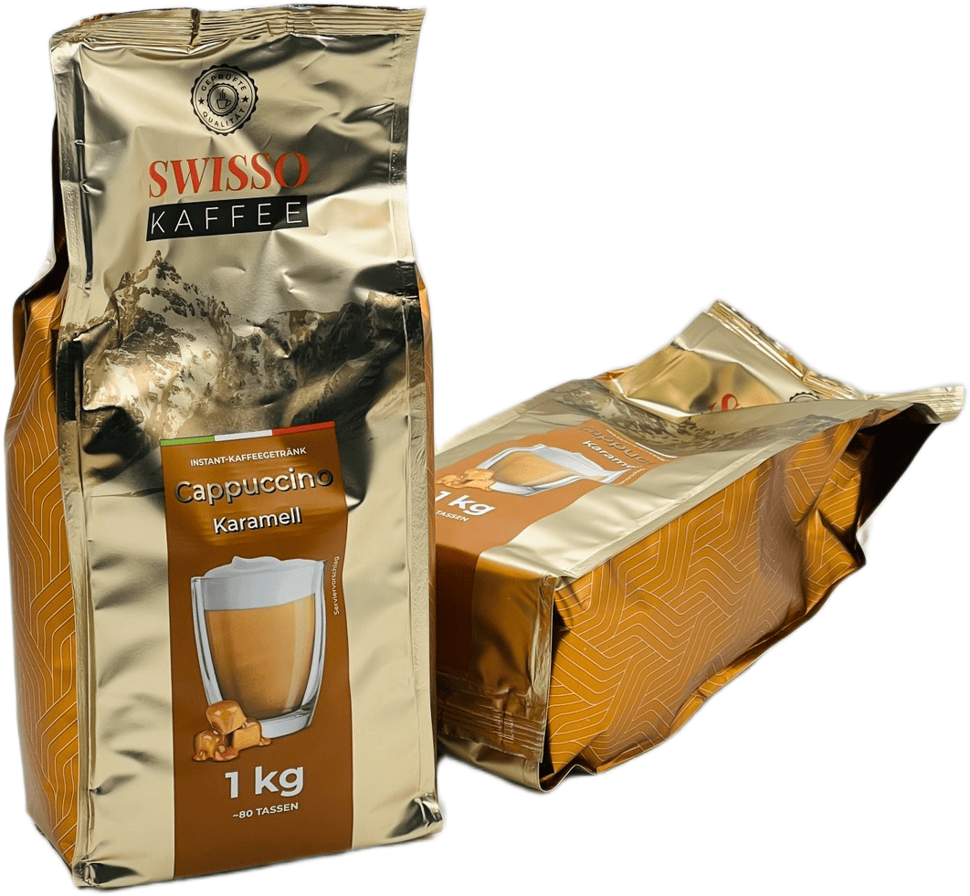 Капучино Карамель Swisso Cappuccino Karamell 1кг
